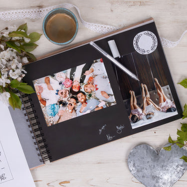 Leseni foto album, dekor Viola