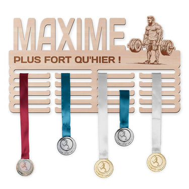 Obešalnik za medalje - Powerlifting, moški 