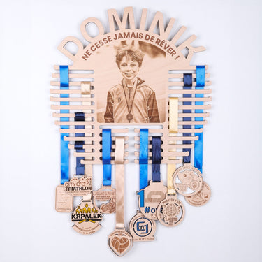 PREMIUM obešalnik za medalje z lastno fotografijo 